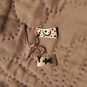 Gorgeous Sterling silver 🌙😇 earrings